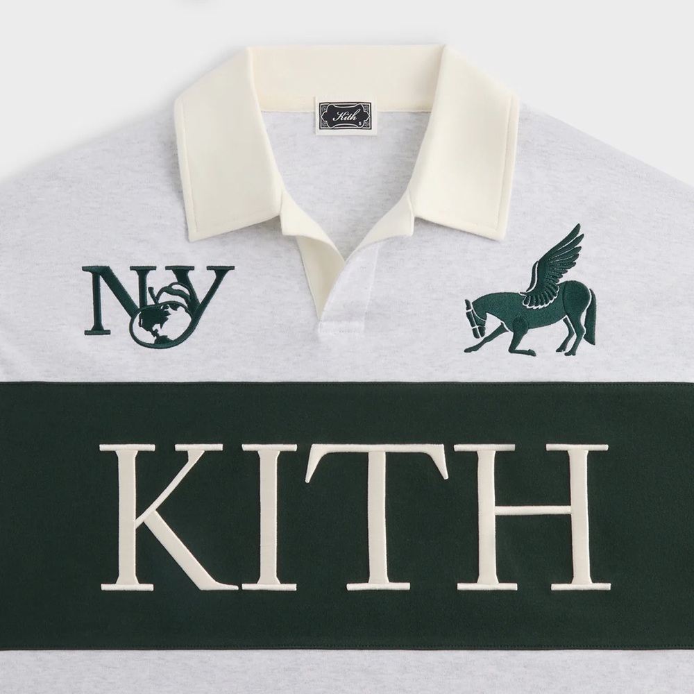 Kith Rugby Nelson Collared Sweater - NEW - Picture 3 of 4